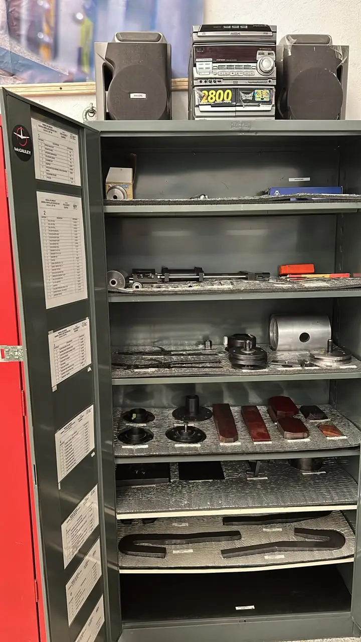 Herramientas especiales McCauley organizadas por referencia